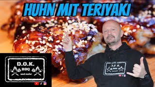 Hühnerkeulen mit selbstgemachter Teriyaki Soße 🍗DOK BBQ und mehr Didis Outdoor Kitchen [upl. by Clothilde]