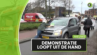 Protestactie Extinction Rebellion loopt uit de hand in Doetinchem [upl. by Christiansen384]