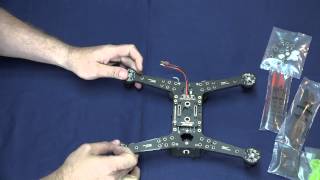 Spedix S250 Assemble Video 1 BNF Version KK2 or cc3d [upl. by Digirb]