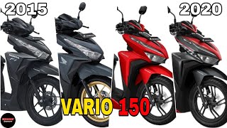 Evolusi HONDA VARIO 150 Di Indonesia [upl. by Rube]