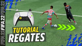 FIFA 22  MEJORES REGATES FACILES Y EFECTIVOS 1 TUTORIAL🔥🎮 [upl. by Lorene]