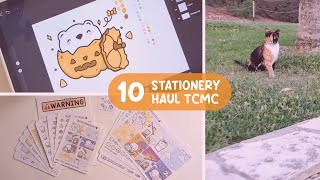 TCMC Stationery Haul  Illustration Session amp How to get started 🌸 [upl. by Drobman166]