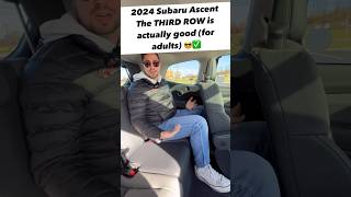 Check Out the Third Row on the 2024 Subaru Ascent [upl. by Romulus]