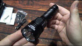 Nitecore MH25 Pro Flashlight Kit Review UHi 40 LED 3300 Lumens [upl. by Elsey]