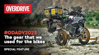 The gear we used on the ODadv2022 shootout  OVERDRIVE x Givi x Bike n biker  Special Feature [upl. by Rem]