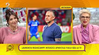 Follow us  Laurentiu Reghecampf interzice aparitiile fiului sau la tv [upl. by Llehsyt]