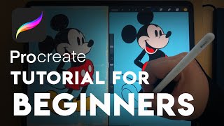 How to Draw in Procreate for Beginner iPad Pro [upl. by Solley]