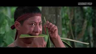 Sammo Hung weaponizes a freaking leaf Eastern Condors [upl. by Groome]