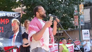 Protest in Milwaukee ahead of Republican National Convention [upl. by Enowtna561]