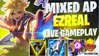 Playing Ezreal Mixed AP  Wild Rift HellsDevil Plus Gameplay [upl. by Seely]