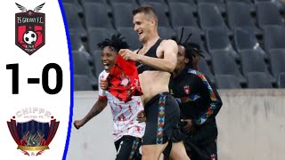 TS Galaxy vs Chippa United 10 Dženan Zajmović Goal All Goals and Extended Highlights [upl. by Aesoh]