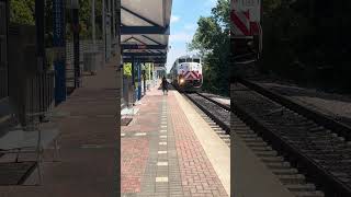 🚆 TRE 125 Arrival at Bell Station Epic Train Moment shorts railfan [upl. by Lawtun]