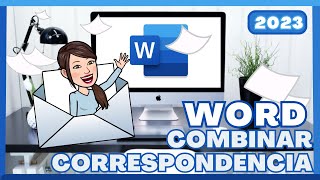 📩📄 Correos masivos PERSONALIZADOS Combinar correspondencia en WORD [upl. by Sutherlan]