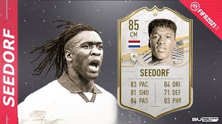 CLARENCE SEEDORF 85  Als ZDM ZM und ZOM getestet  FIFA 21 Player Review [upl. by Adnomal]