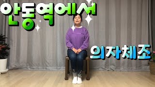 🍊 안동역에서진성🍊실버체조 의자체조팔근력운동 Senior exercise with music [upl. by Arit]