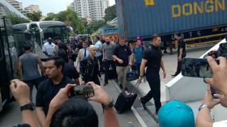 WWE Superstars Arrived Video In WWE Live Singapore 2017 [upl. by Derril]