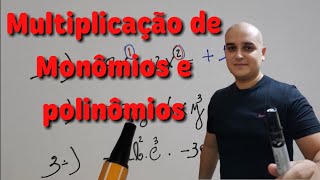 Multiplicação de monômios e polinômios [upl. by Aluk]