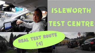 Isleworth Driving Test Centre  REAL Test Route 4  Full Commentary [upl. by Petersen]