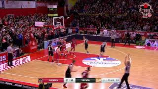 46ersTV Highlights vom Spiel GIESSEN 46ers vs RASTA Vechta [upl. by Ataga677]