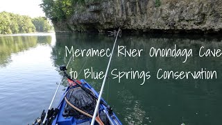 Meramec River Onondaga Cave to Blue Springs Conservation Area [upl. by Elakram]