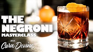 How to make The Negroni cocktail  Masterclass [upl. by Iiette486]