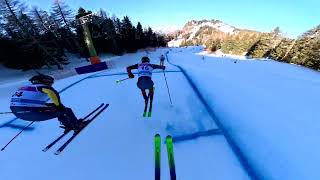 Skicross Worldcup Alleghe Training [upl. by Eta155]