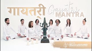 Gayatri Mantra  Lyrics amp music for a meditative mind  om bhur bhuva swah [upl. by Anomor]