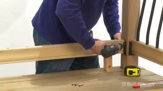 How to Install Tuscany Deck Railing  BuildDirect [upl. by Anelliw732]