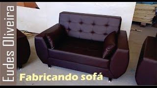 Fazendo um sofá making a sofa [upl. by Idoc]