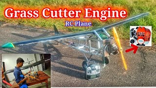 Grass Cutter Engine Plane Construction Tutorial prt 01 [upl. by Evangelin]