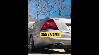 Mercedes S55amg cold start shorts mercedes luxurycar automobile automobilista mercedesbenz [upl. by Ltney643]