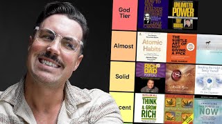 Ultimate SelfImprovement BOOK Tier List BEST to WORST [upl. by Joshia]