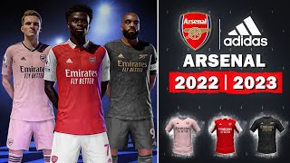 Arsenal 2223 Kit FIFA22 Kit Mod [upl. by Enoitna961]