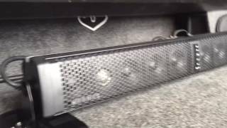 Hifonics sound bar THOR install [upl. by Asi]