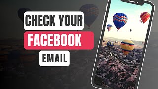 How to Check Facebook Email Address [upl. by Can]