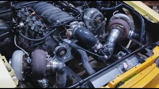 Microsquirt Install Twin Turbo LS Fox Update [upl. by Nnyleitak227]