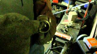 greasing the propshaft part 12d Rhino Suzuki Intruder trike [upl. by Assirt]