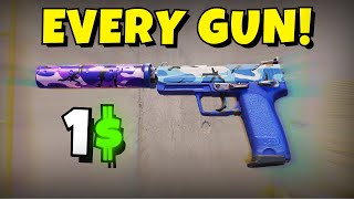 Skins Under 1 For Every Gun BEST Cheap Skins in CS2 [upl. by Adnilem]