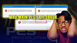 Cara mengatasi pes 2017 quotd3dx943dll was not found xinput13dll missing MSVCP140dll missingquot [upl. by Acirred895]