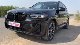 BMW X3 xDrive M40i 2023 ₹877 lakh  Reallife review [upl. by Fineman]