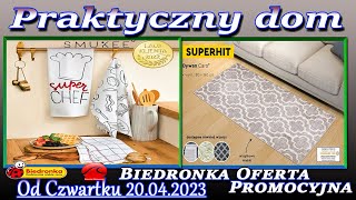 Biedronka Nowa Oferta Promocyjna Od 20042023  Praktyczny Dom [upl. by Ramos]