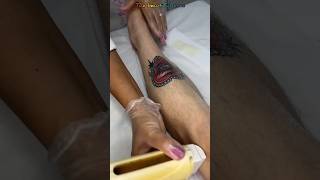 ASMR leg waxing depiltrend [upl. by Issac]