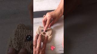 Beti ne crochet se kuchh kamal kiya  How to make crochet purse step by step shorts crochet [upl. by Aicilf]