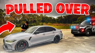 Cops Pulled Me Over In My 700 HORSE POWER G80 M3 2024 xDrive  POV 4k60 [upl. by Noskcaj]