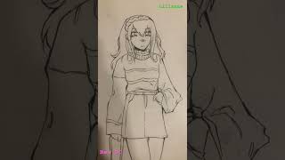 OC LILIANNE mom wanted me to draw this char from an art book so I made her an OC oc art sketch [upl. by Thomasine]