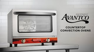 Avantco Countertop Convection Ovens [upl. by Sergu]