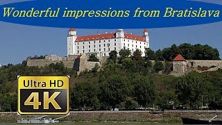 Wonderful impressions from Bratislava Slovakia – 4K [upl. by Latrina]