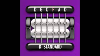 Perfect Guitar Tuner D Standard  D G C F A D [upl. by Alberic]