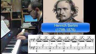 Henrich Bertini Op29 etude 11Jean Paul Czeyner [upl. by Elatnahs]