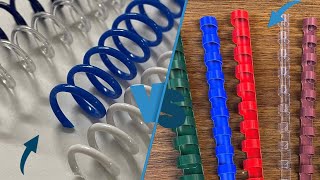 Coil Binding vs Comb Binding Which is Best for Your Project [upl. by Ttiwed]